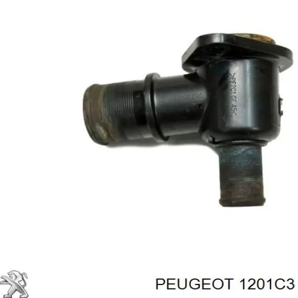 Brida del sistema de refrigeración (triple) 1201C3 Peugeot/Citroen
