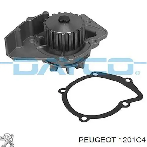 Помпа охлаждения Peugeot/Citroen 1201C4 цена, от 17.82 USD