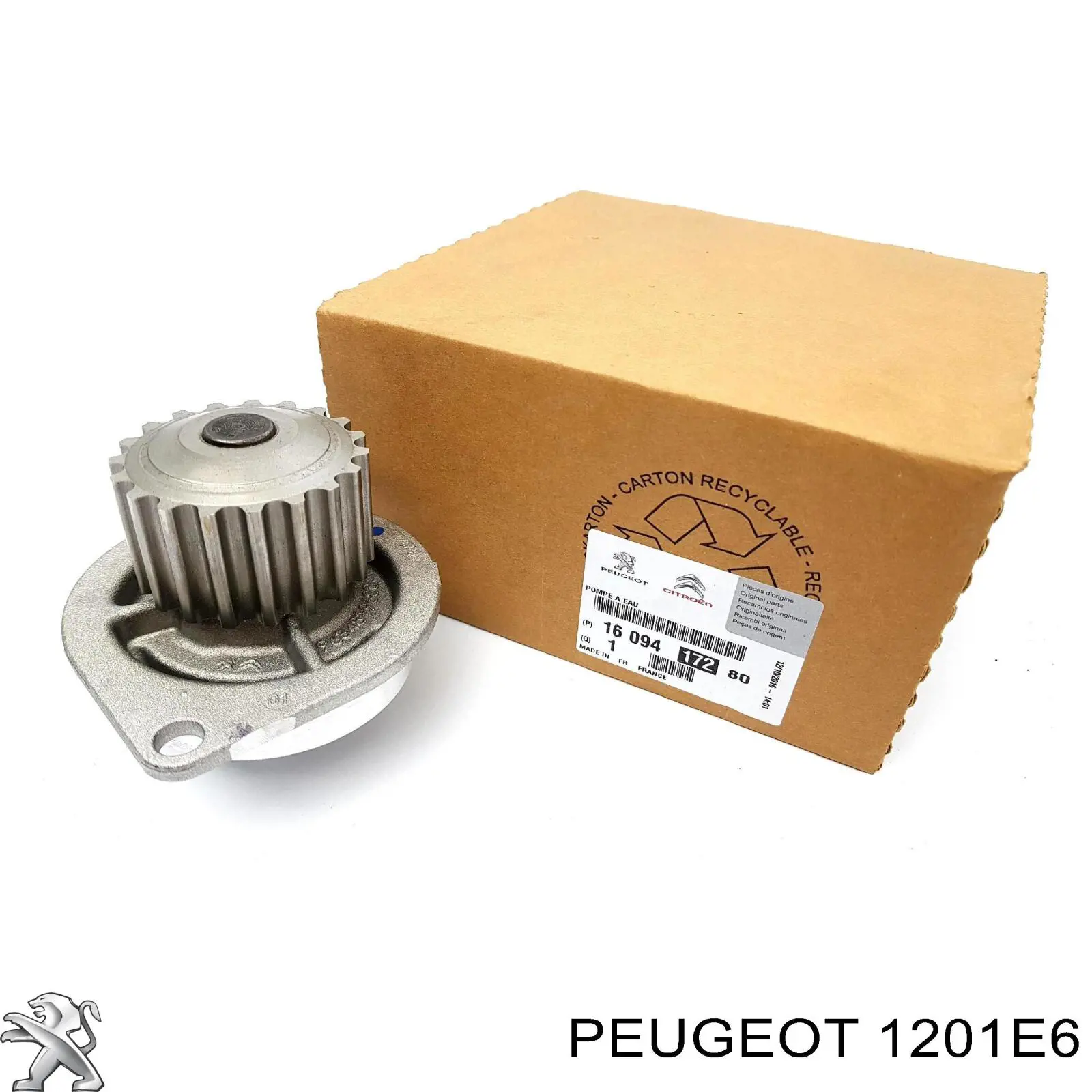 Водяной насос Peugeot/Citroen 1201E6