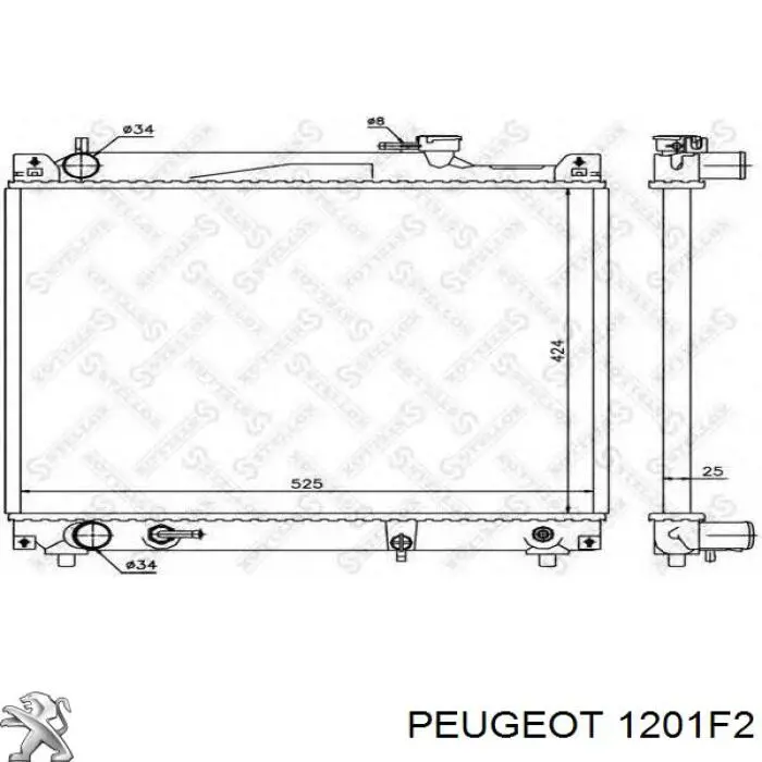 Купить 1201F2 Peugeot/Citroen Насос охлаждения