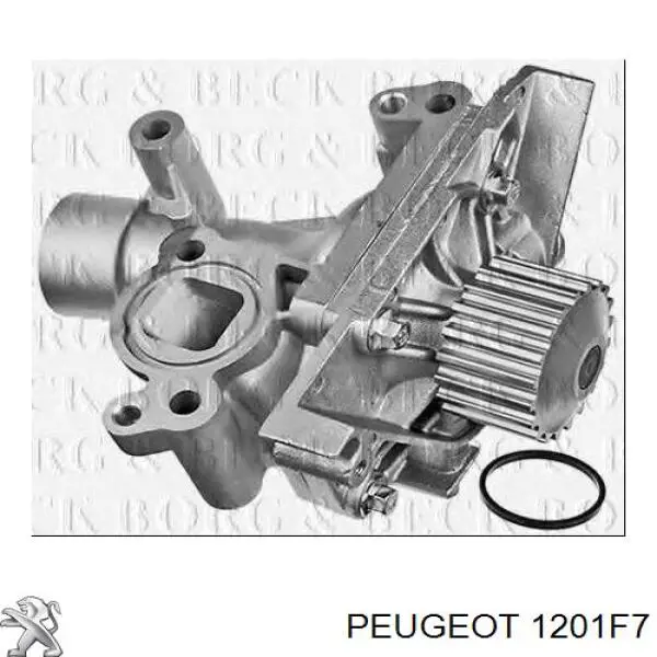 1201F7 Peugeot/Citroen помпа
