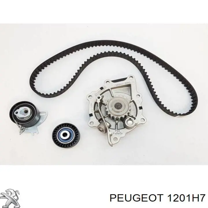 Водяной насос Peugeot/Citroen 1201H7