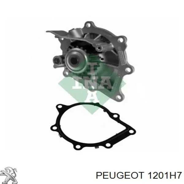 Bomba de agua 1201H7 Peugeot/Citroen