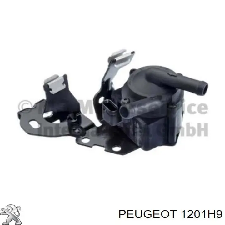 1201H9 Peugeot/Citroen bomba de água (bomba de esfriamento, adicional elétrica)