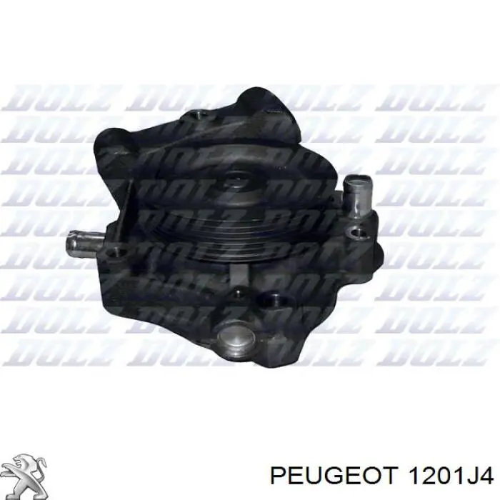 Помпа 1201J4 Peugeot/Citroen