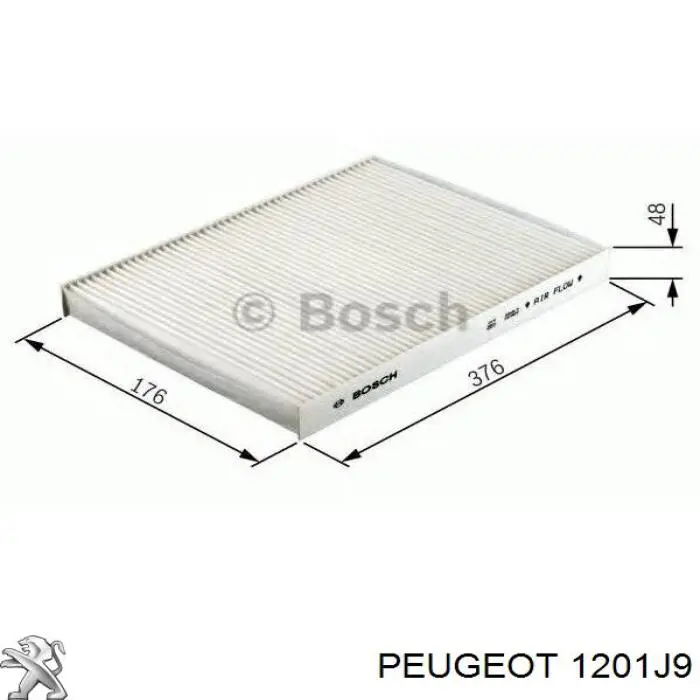 Купить 1201J9 Peugeot/Citroen Насос охлаждения