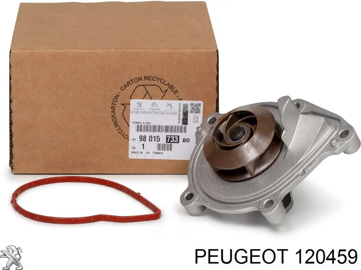120459 Peugeot/Citroen Polia da bomba de água