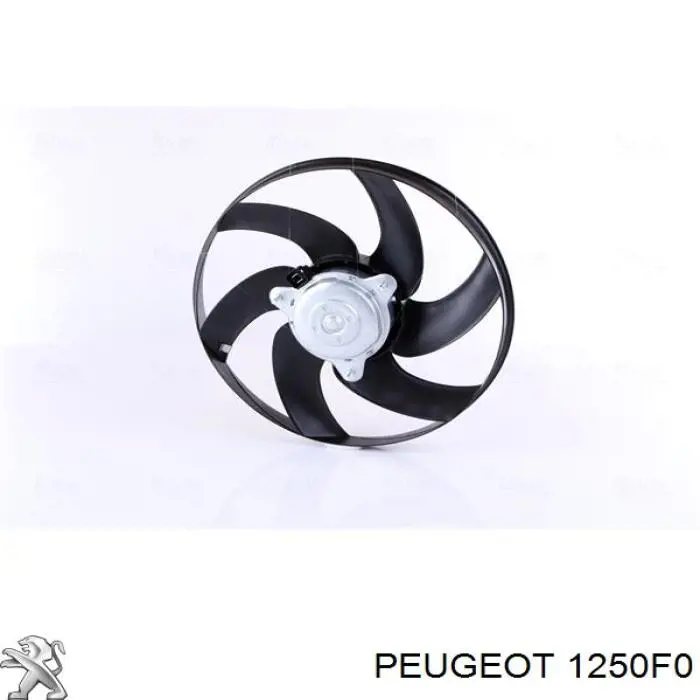 Электровентилятор охлаждения 1250F0 Peugeot/Citroen