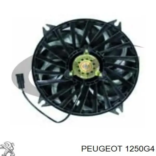 1250G4 Peugeot/Citroen Вентилятор радиатора