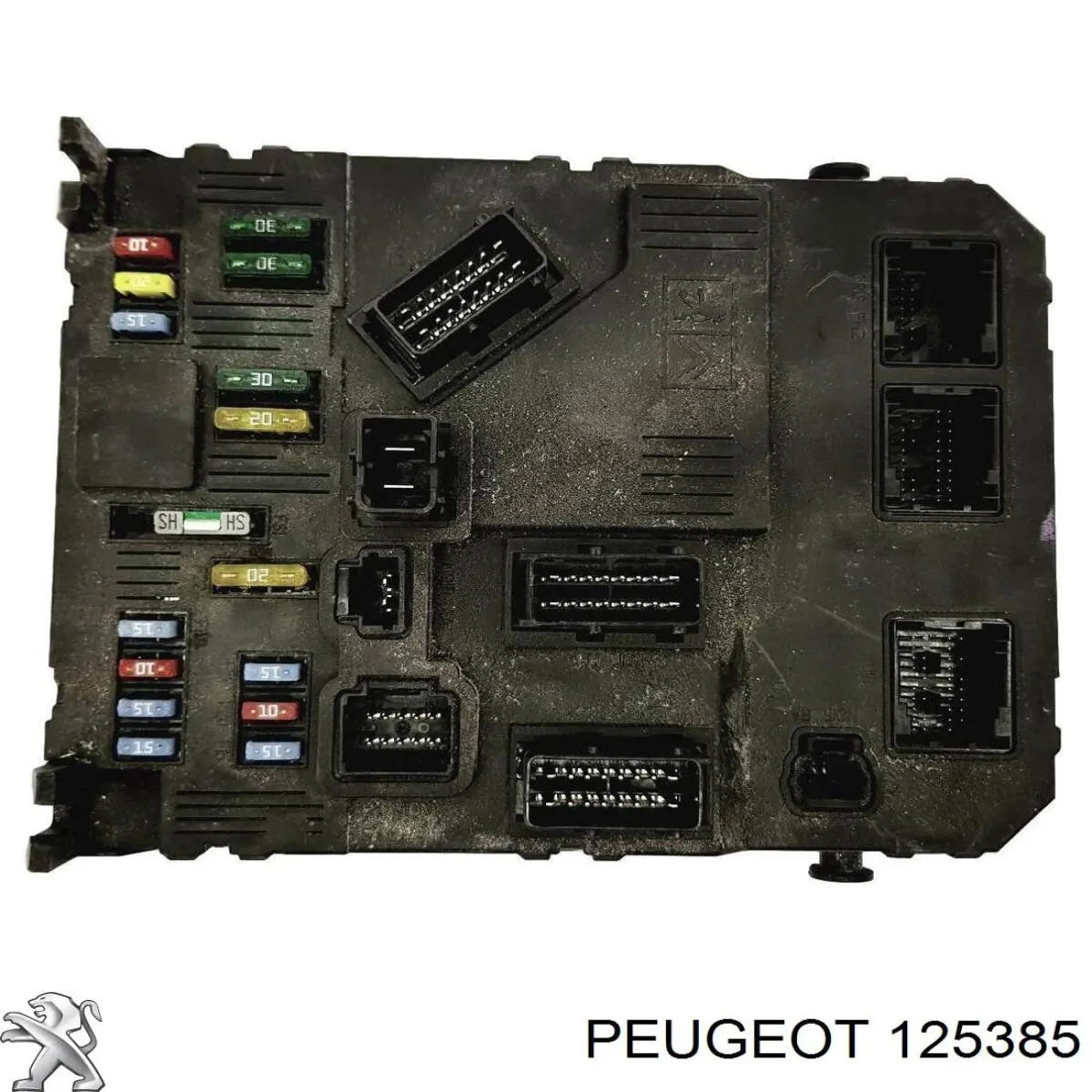 Ventilador (rodete +motor) refrigeración del motor con electromotor completo 125385 Peugeot/Citroen
