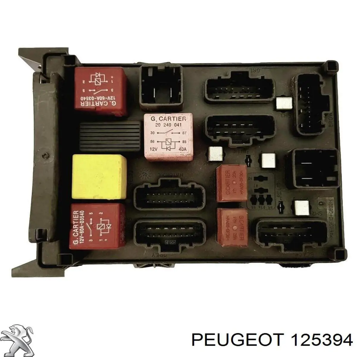 Ventilador (rodete +motor) refrigeración del motor con electromotor completo 125394 Peugeot/Citroen