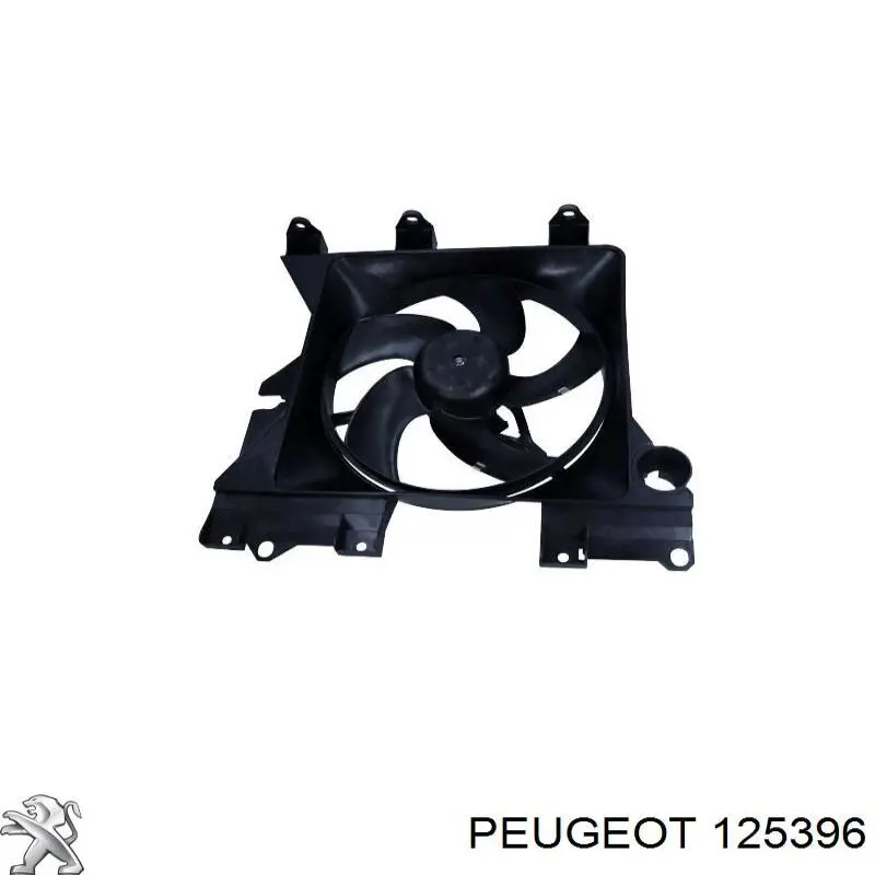 125396 Peugeot/Citroen Вентилятор радиатора