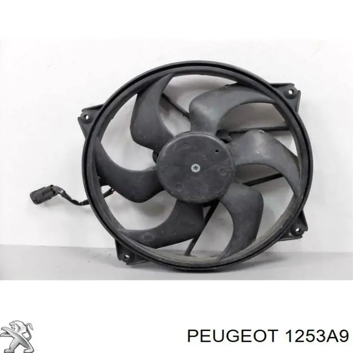Электровентилятор охлаждения в сборе Peugeot/Citroen 1253A9 цена, от 57.01 USD