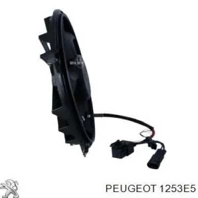 Купить 1253E5 Peugeot/Citroen Электровентилятор охлаждения в сборе (мотор+крыльчатка)
