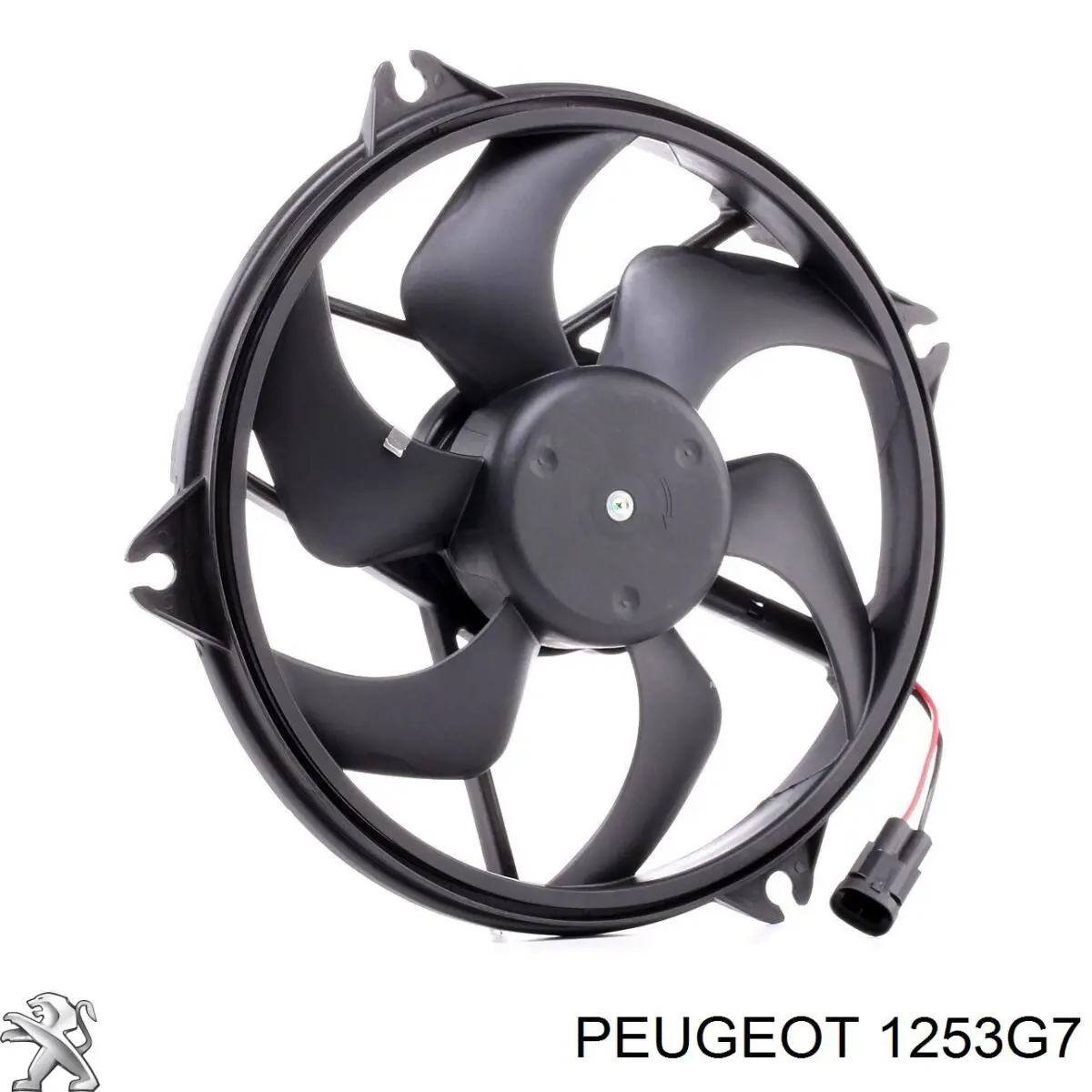 Купить 1253G7 Peugeot/Citroen Электровентилятор охлаждения в сборе (мотор+крыльчатка)