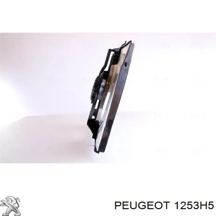 Купить 1253H5 Peugeot/Citroen Диффузор вентилятора в сборе с мотором и крыльчаткой