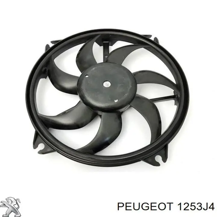 Электровентилятор охлаждения 1253J4 Peugeot/Citroen