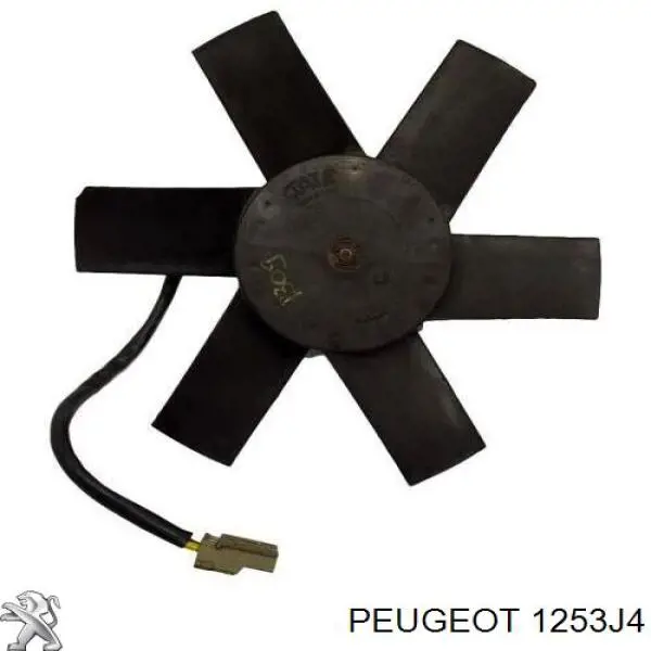 Электровентилятор охлаждения в сборе Peugeot/Citroen 1253J4 цена, от 81.89 USD