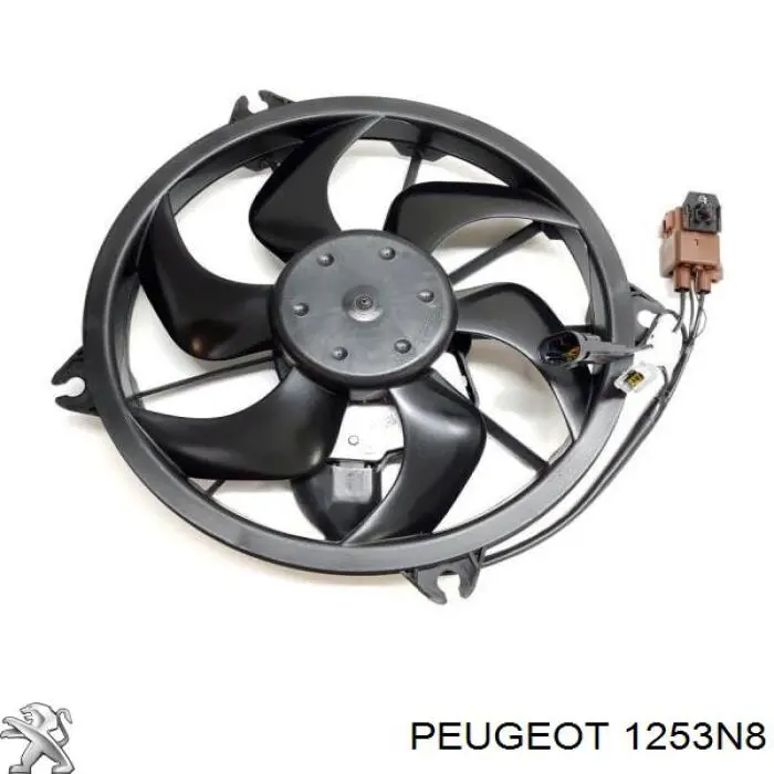 Электровентилятор охлаждения 1253N8 Peugeot/Citroen