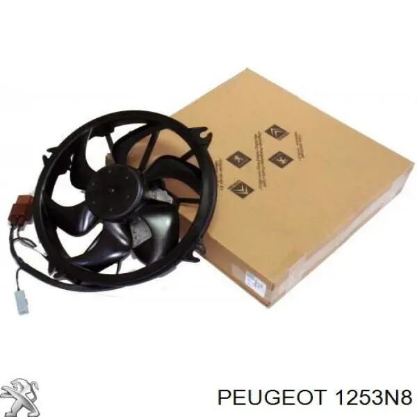 1253N8 PEUGEOT Ventilador del motor original y equivalente