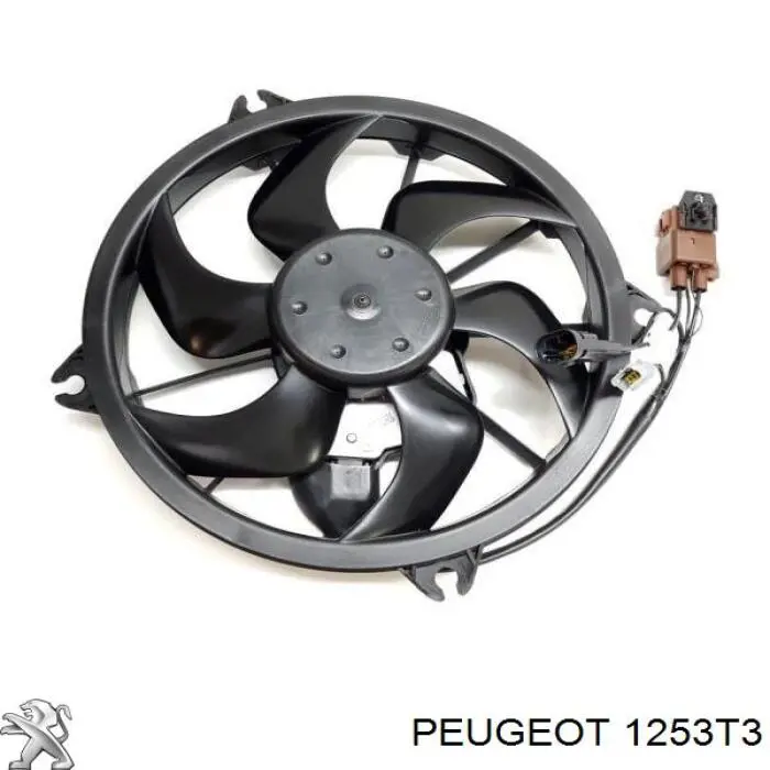 Электровентилятор охлаждения в сборе Peugeot/Citroen 1253T3 цена, от 130.52 USD