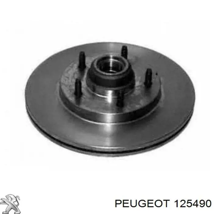 Купить 125490 Peugeot/Citroen Крыльчатка радиатора охлаждения