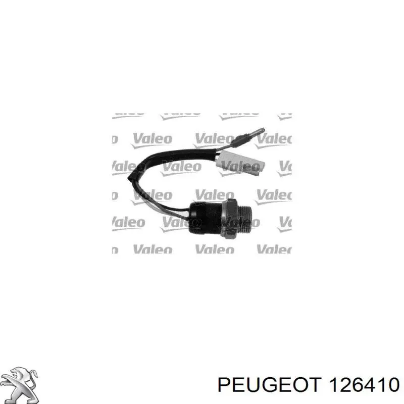 Sensor, temperatura del refrigerante (encendido el ventilador del radiador) 126410 Peugeot/Citroen