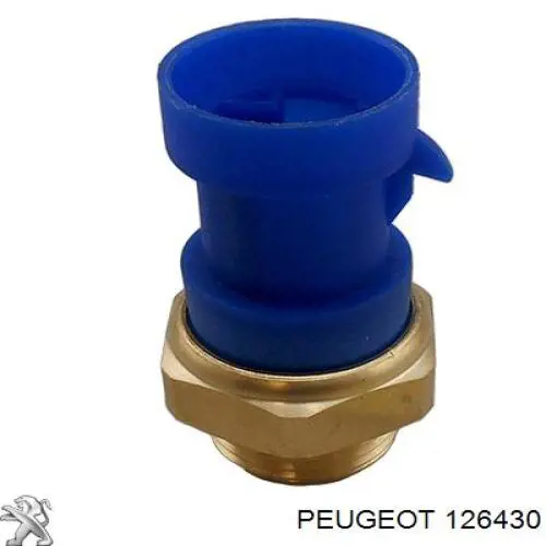 126430 Peugeot/Citroen датчик температуры охлаждающей жидкости (включения вентилятора радиатора)