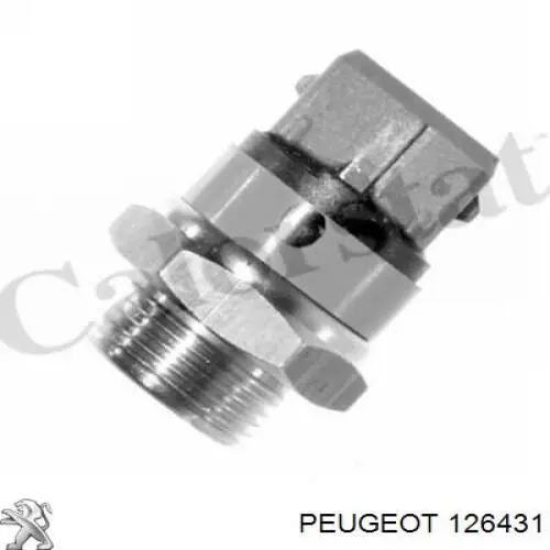 126431 Peugeot/Citroen датчик температуры охлаждающей жидкости (включения вентилятора радиатора)
