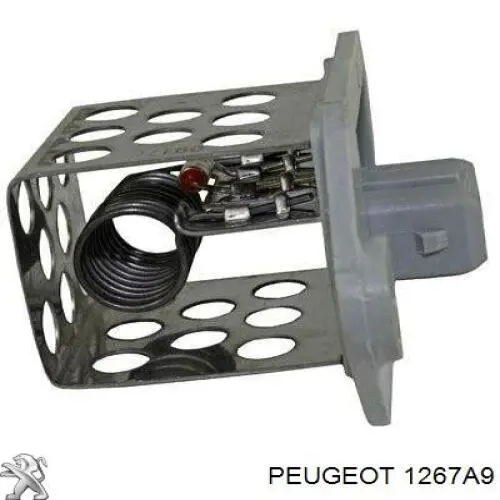 Регулятор оборотов вентилятора 1267A9 Peugeot/Citroen