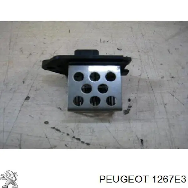 1267E3 Peugeot/Citroen Регулятор оборотов вентилятора, блок управления