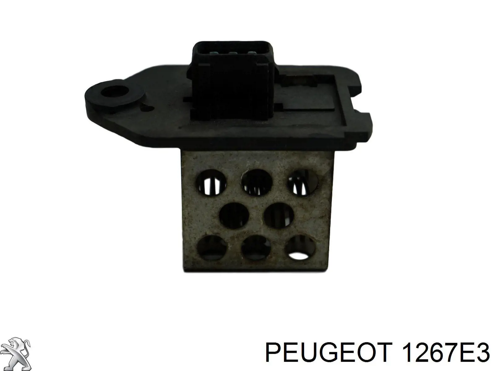 Регулятор оборотов вентилятора охлаждения (блок управления) Peugeot/Citroen 1267E3