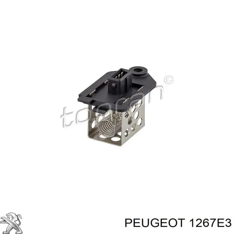 Регулятор оборотов вентилятора Peugeot/Citroen 1267E3 цена, от 13.04 USD