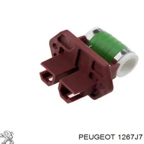 Купить 1267J7 Peugeot/Citroen Регулятор оборотов вентилятора печки