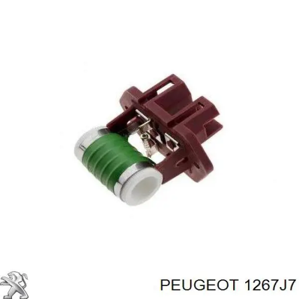 Резистор печки 1267J7 Peugeot/Citroen