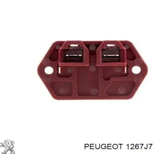 Реостат Peugeot/Citroen 1267J7