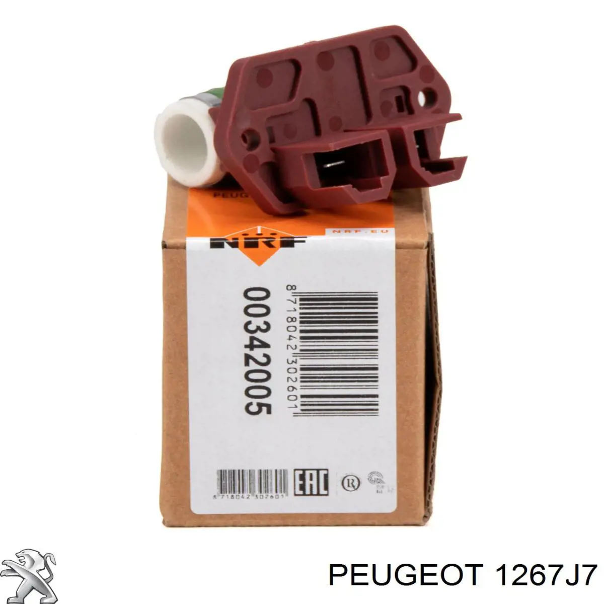 Реле отопителя Peugeot/Citroen 1267J7 цена, от 25.68 USD