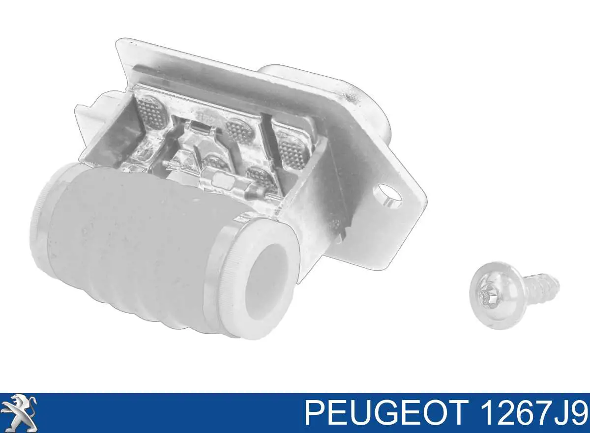 Резистор печки 1267J9 Peugeot/Citroen