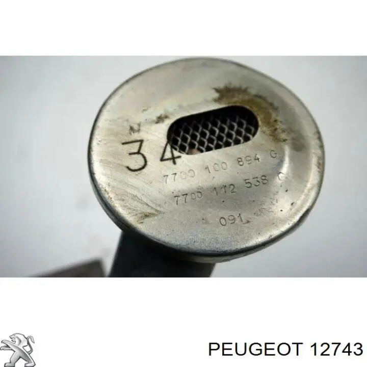 12743 Peugeot/Citroen сальник коленвала двигателя задний
