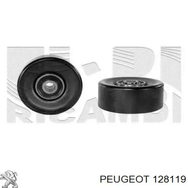 128119 Peugeot/Citroen паразитный ролик