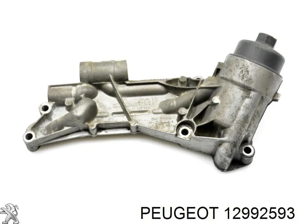 12992593 Peugeot/Citroen caixa do filtro de óleo