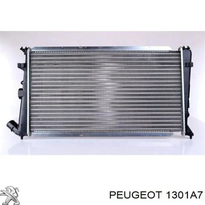 Radiador refrigeración del motor 1301A7 Peugeot/Citroen