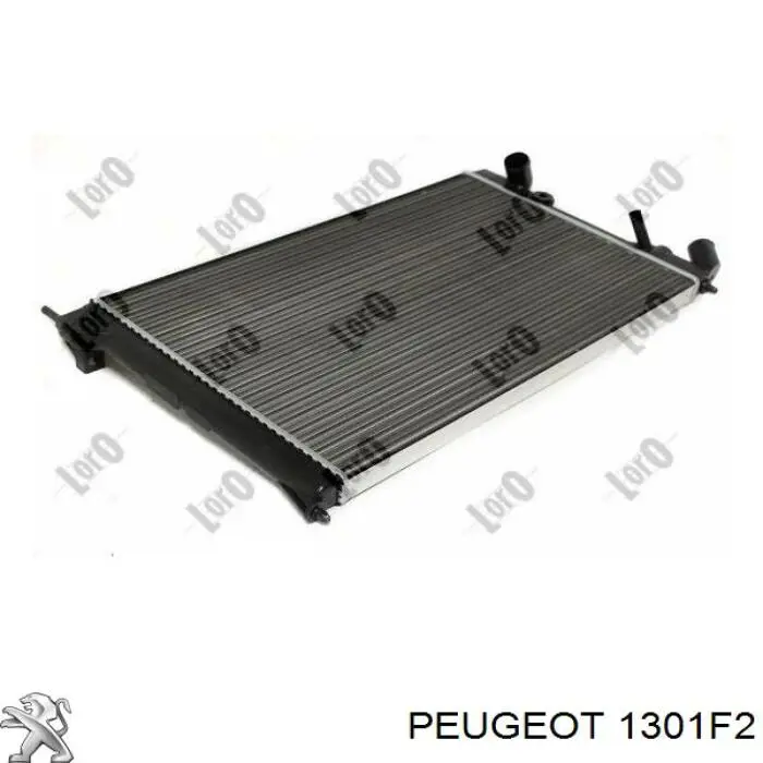 1301F2 Peugeot/Citroen радиатор