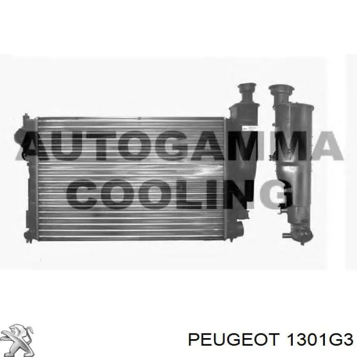 1301G3 Peugeot/Citroen Радиатор основной