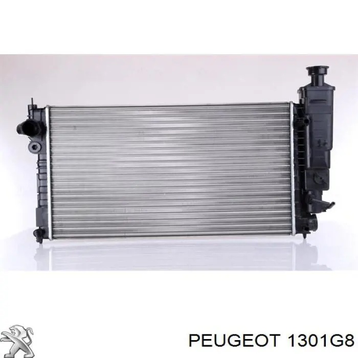 Радиатор 1301G8 Peugeot/Citroen