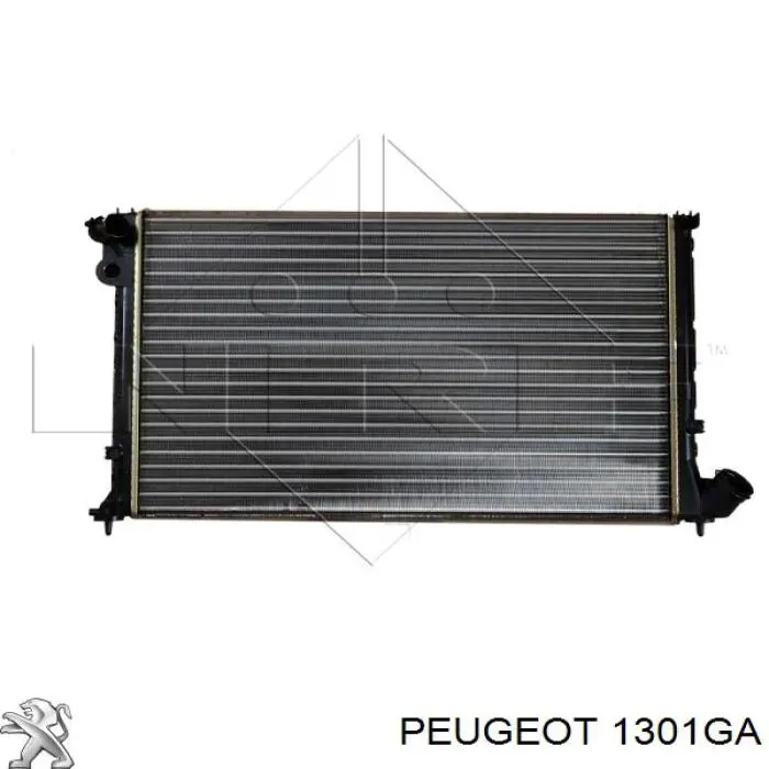 Радиатор 1301GA Peugeot/Citroen