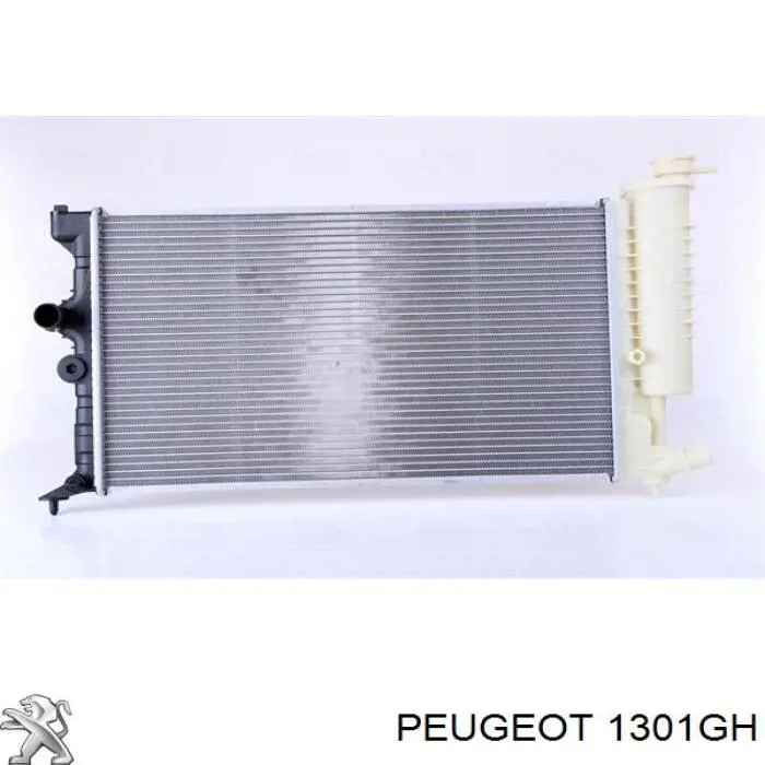 1301GH Peugeot/Citroen радиатор