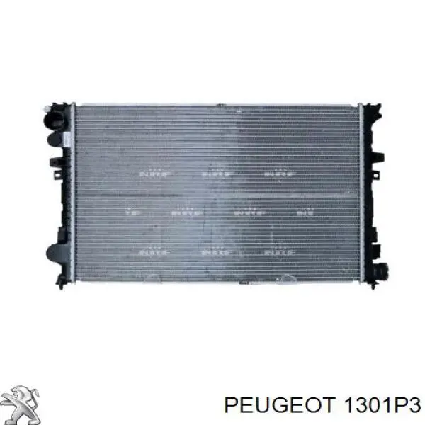 1301P3 Peugeot/Citroen радиатор