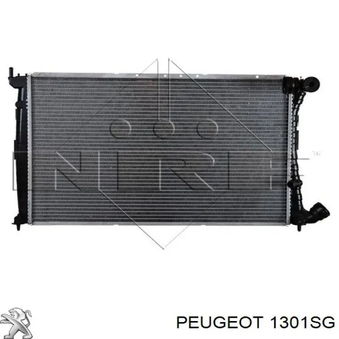 1301SG Peugeot/Citroen радиатор
