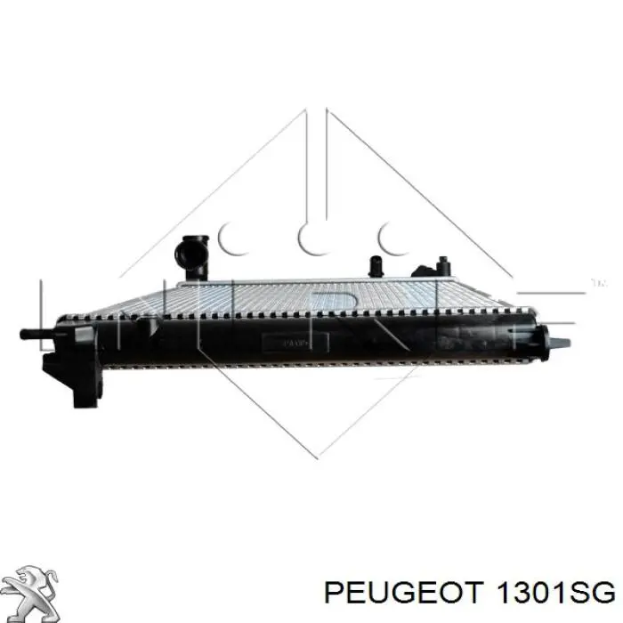 Радиатор охлаждения двигателя Peugeot/Citroen 1301SG цена, от 92.08 USD